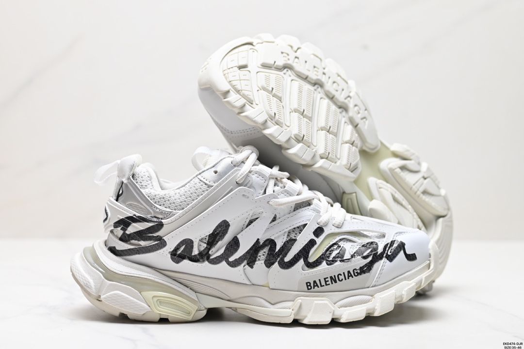 巴黎世家BALENCIAGA Track Trainers 3.0代复古野跑姥爹潮流百搭慢跑鞋  542023 W1GB1 9059