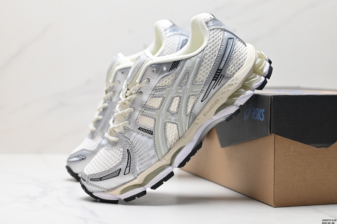 Asics Gel-Kayano 12.1 版本 银灰绿 亚瑟士运动休闲透气专业跑鞋 1203A555-101