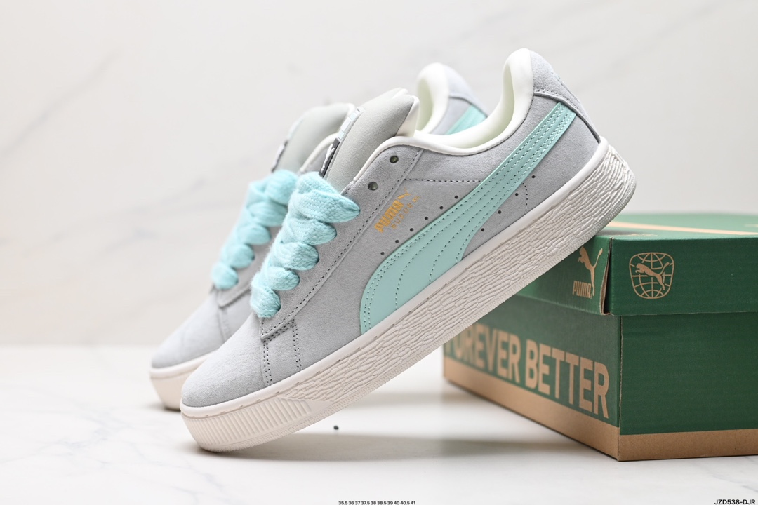 Puma Suede XL复古单品 彪马 防滑耐磨低帮德训板鞋  395205-08