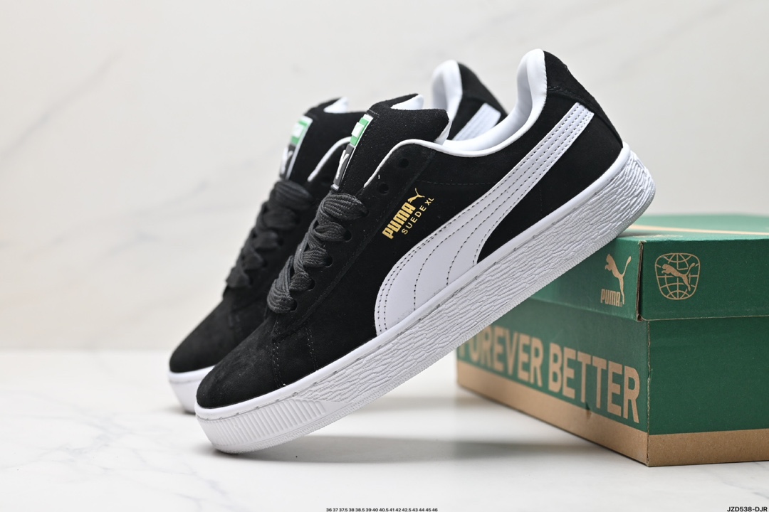 Puma Suede XL复古单品 彪马 防滑耐磨低帮德训板鞋  395205-08