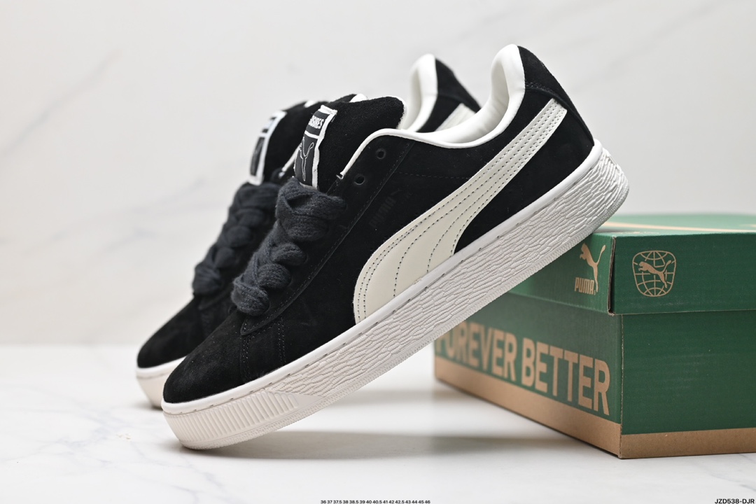 Puma Suede XL复古单品 彪马 防滑耐磨低帮德训板鞋  395205-08