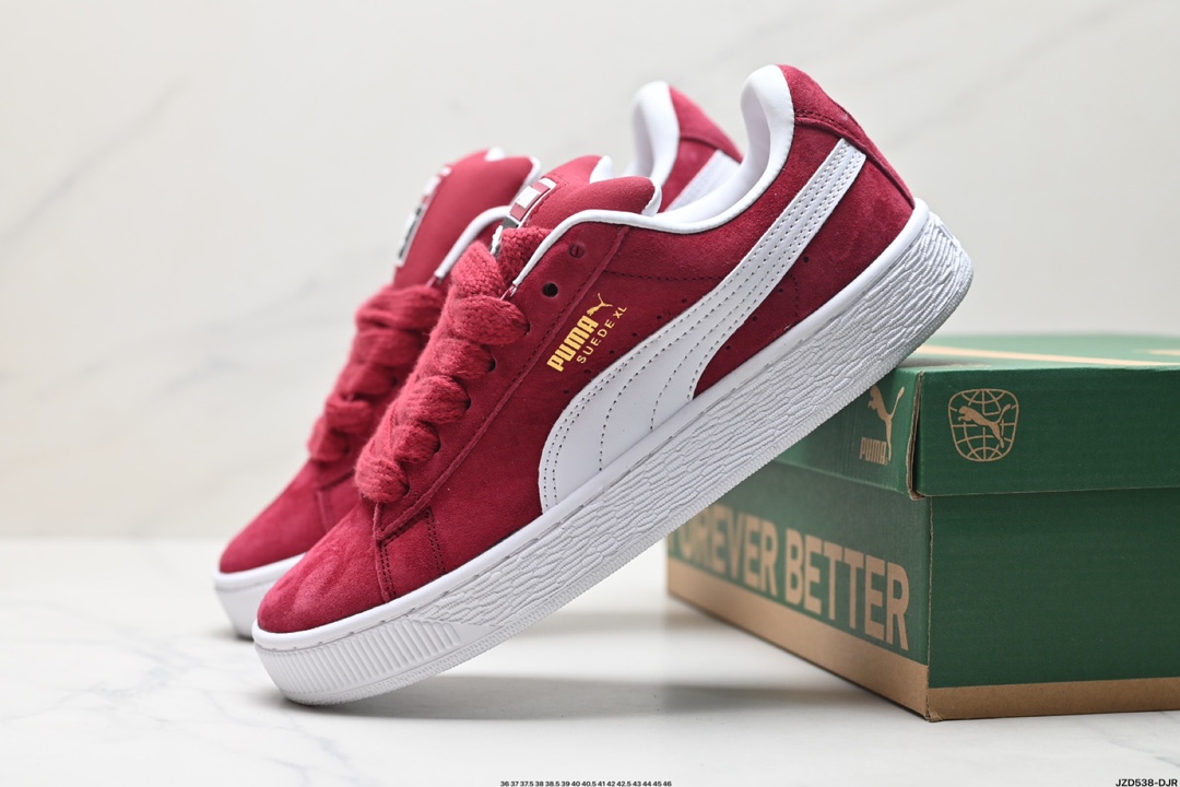 Puma Suede XL复古单品 彪马 防滑耐磨低帮德训板鞋  395205-08