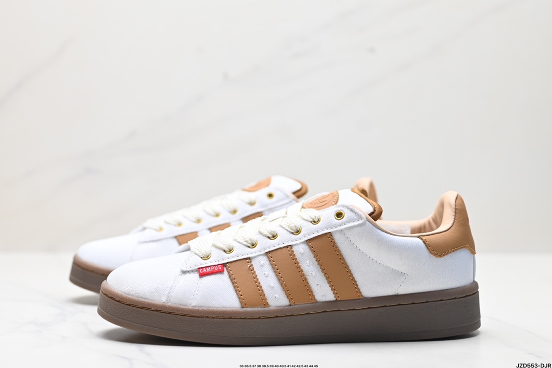 Adidas Originals Campus 00s 学院系列 面包风经典复古低帮百搭休闲运动板鞋  lH3284