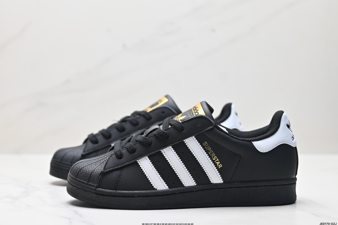 阿迪达斯Adidas三叶草 Originals Superstar贝壳头系列低帮经典百搭休闲运动板鞋  EG4959