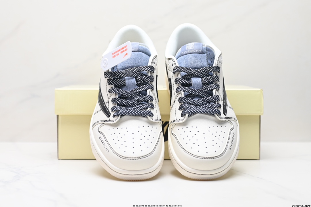 AJ1倒勾Travis Scott x Air Jordan 1 ” Reverse Mocha “ AJ1乔1 TS 闪电 联名倒钩 低帮文化篮球鞋  XY2688-111