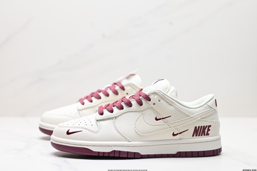 耐克NIKE DUNK LOW 扣篮系列 解构抽绳复古低帮休闲运动滑板板鞋  NK5639-322