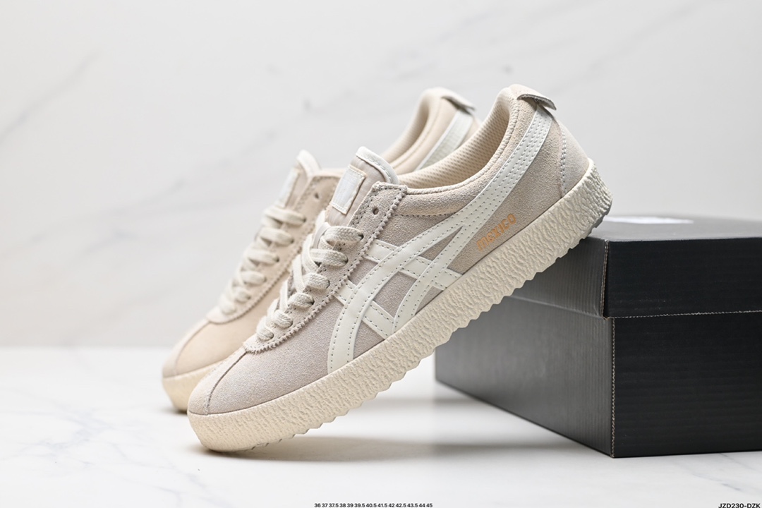 Onitsuka Tiger鬼塚虎 Delegation 舒适休闲 防滑耐磨 低帮 板鞋  D6E7L-9090