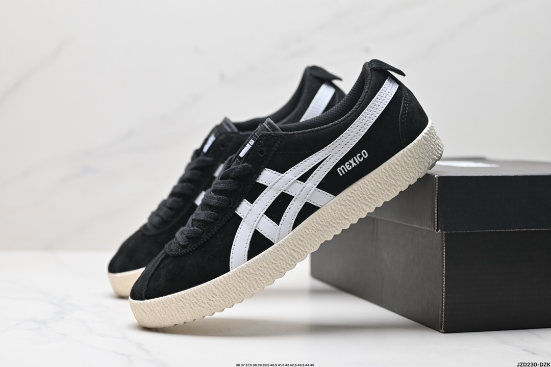 Onitsuka Tiger鬼塚虎 Delegation 舒适休闲 防滑耐磨 低帮 板鞋  D6E7L-9090