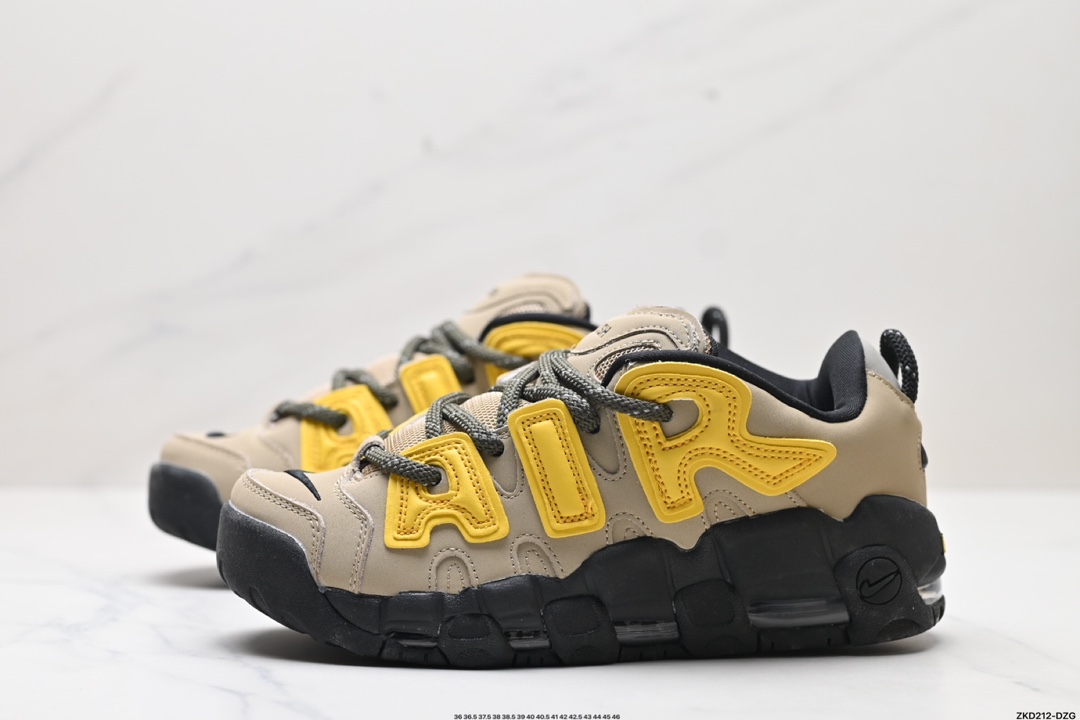 Nike Air More Uptempo GS Barely Green 耐克皮蓬篮球鞋美国队配色  FB1299-500