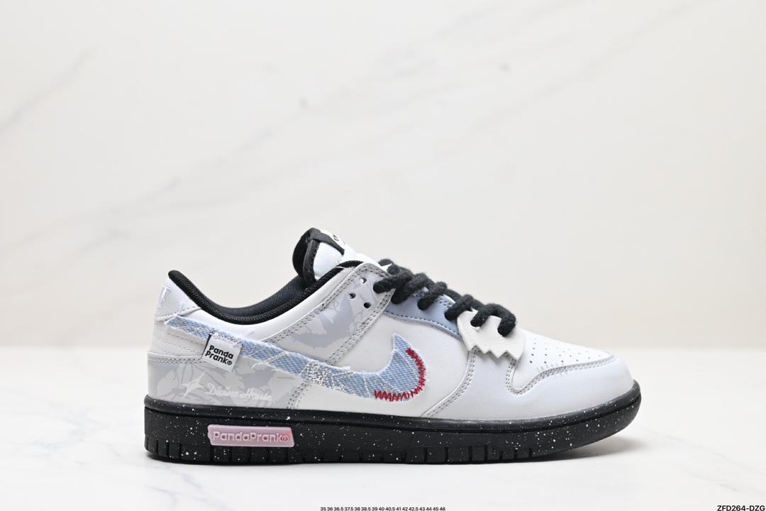 NK Dunk Low Retro “DIY高端定制” 低帮休闲运动板鞋 DD1391-100