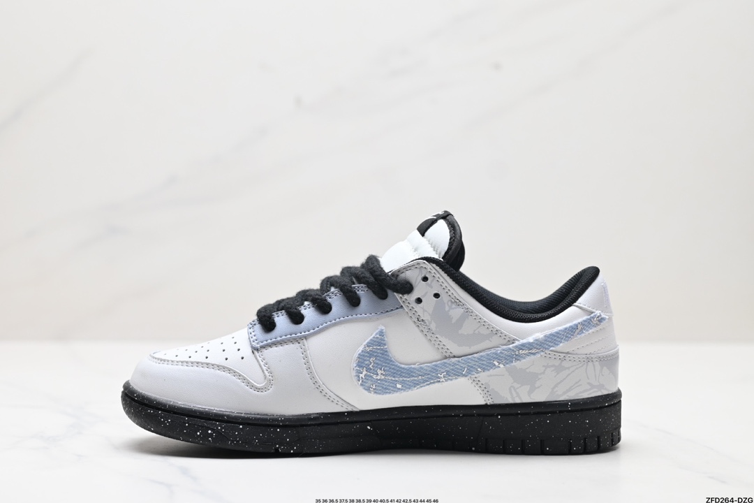 NK Dunk Low Retro “DIY高端定制” 低帮休闲运动板鞋 DD1391-100