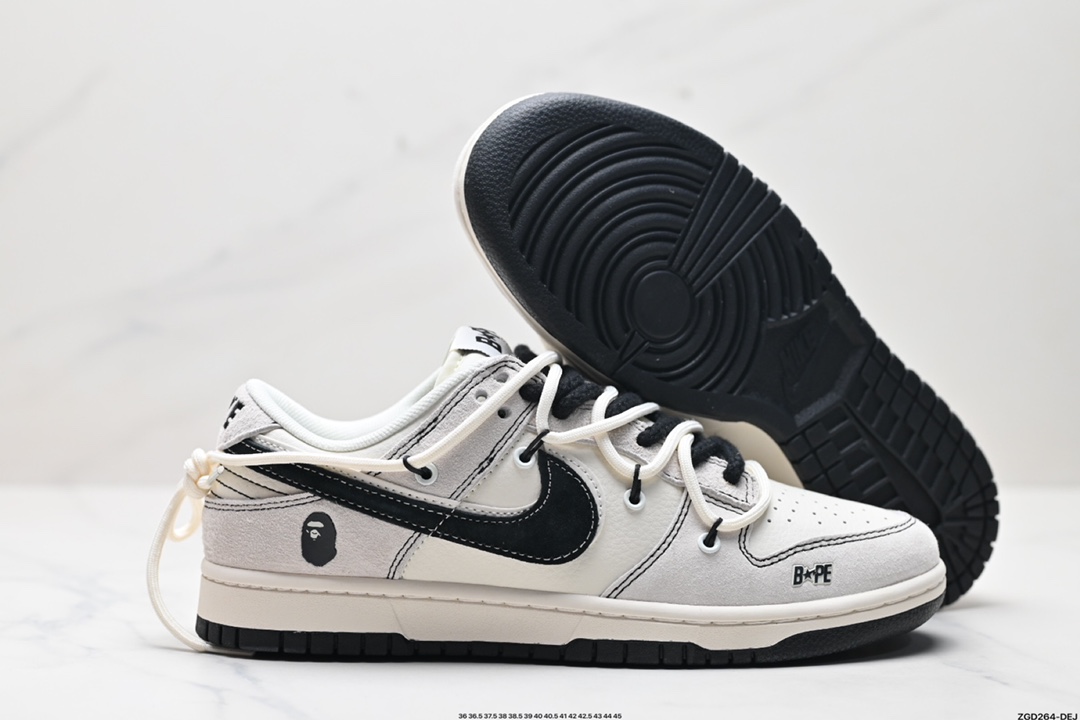 NK Dunk Low Retro “DIY高端定制” 低帮休闲运动板鞋   SJ2068-299