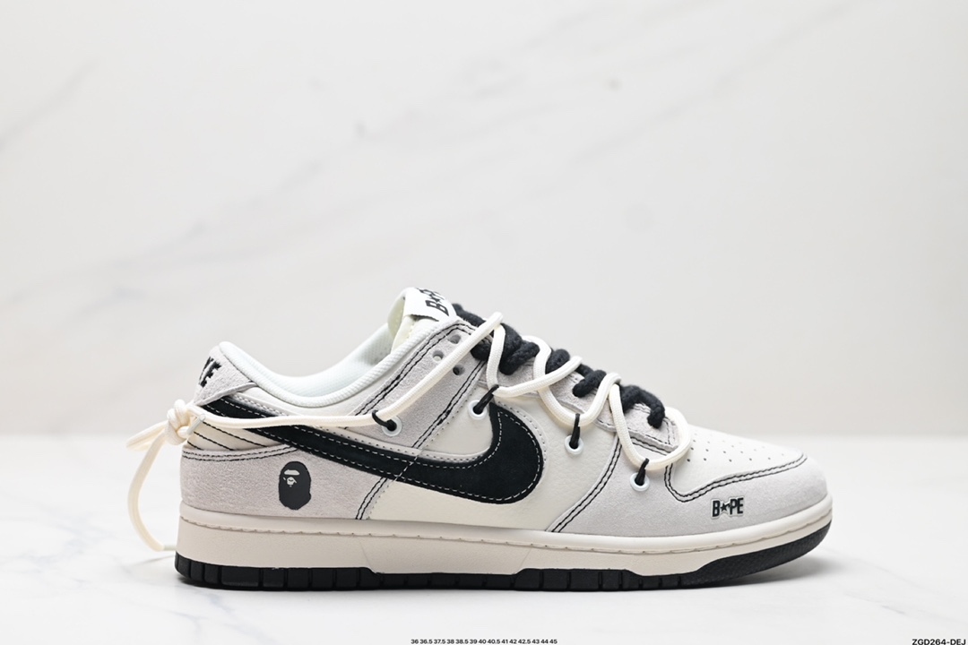 NK Dunk Low Retro “DIY高端定制” 低帮休闲运动板鞋   SJ2068-299