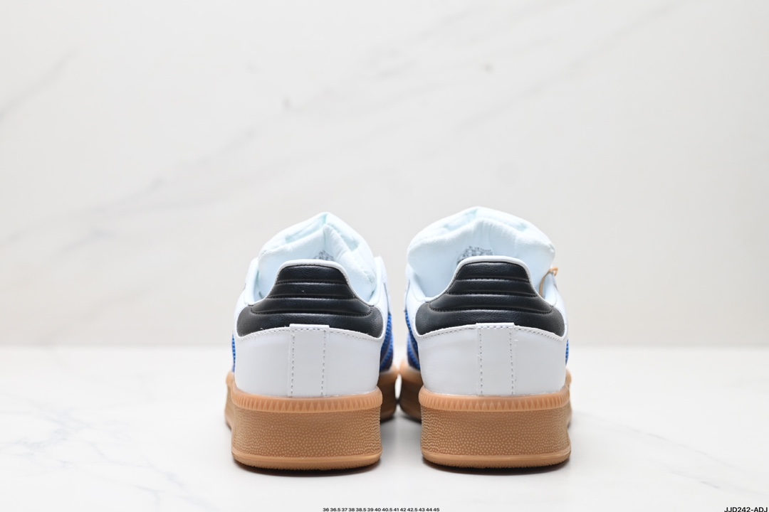 阿迪达斯三叶草Adidas Originals Samba XLG 桑巴舞系列绅士德训足球风百搭低帮休闲运动板鞋  IE9182