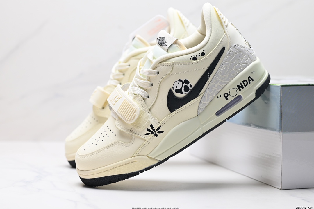 耐克Nike Air Jordan Legacy 312 Low”Whit Grey Fog/Blu Red“乔丹最强三合一混合版本低帮文化休闲运动篮球鞋 HV1807-101