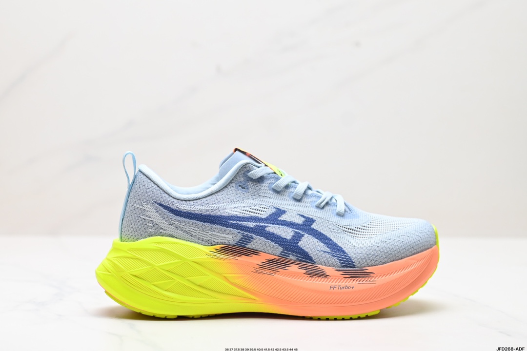 Asics SUPERBLAST 2 PARIS 舒适柔软 网布防滑耐磨 低帮 训练跑步鞋 1013A142-550