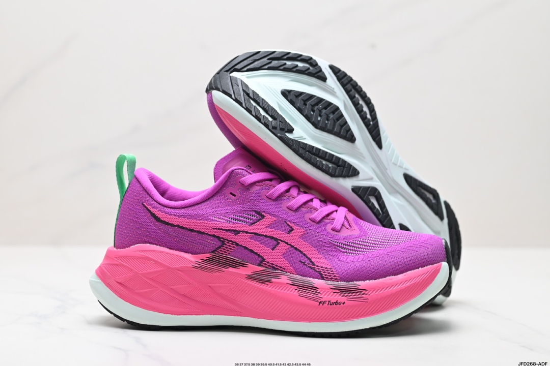 Asics SUPERBLAST 2 PARIS 舒适柔软 网布防滑耐磨 低帮 训练跑步鞋 1013A142-550