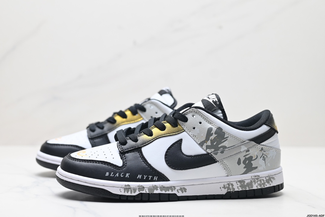 耐克NIKE DUNK LOW 扣篮系列 解构抽绳复古低帮休闲运动滑板板鞋 DD1391-068