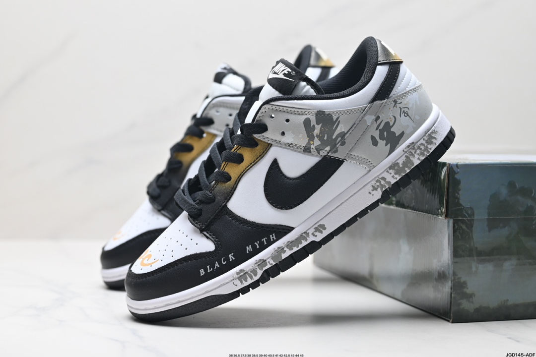 耐克NIKE DUNK LOW 扣篮系列 解构抽绳复古低帮休闲运动滑板板鞋 DD1391-068