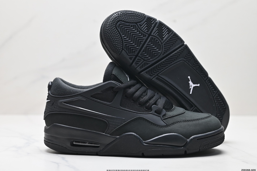 Nike Air Jordan 4 RM 防滑 低帮 复古篮球鞋 FQ7939-004