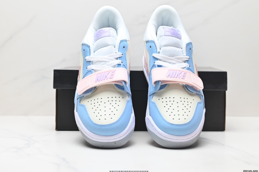 耐克Nike Air Jordan Legacy 312 Low”Whit Grey Fog/Blu Red“乔丹最强三合一混合版本低帮文化休闲运动篮球鞋 HF0774-151