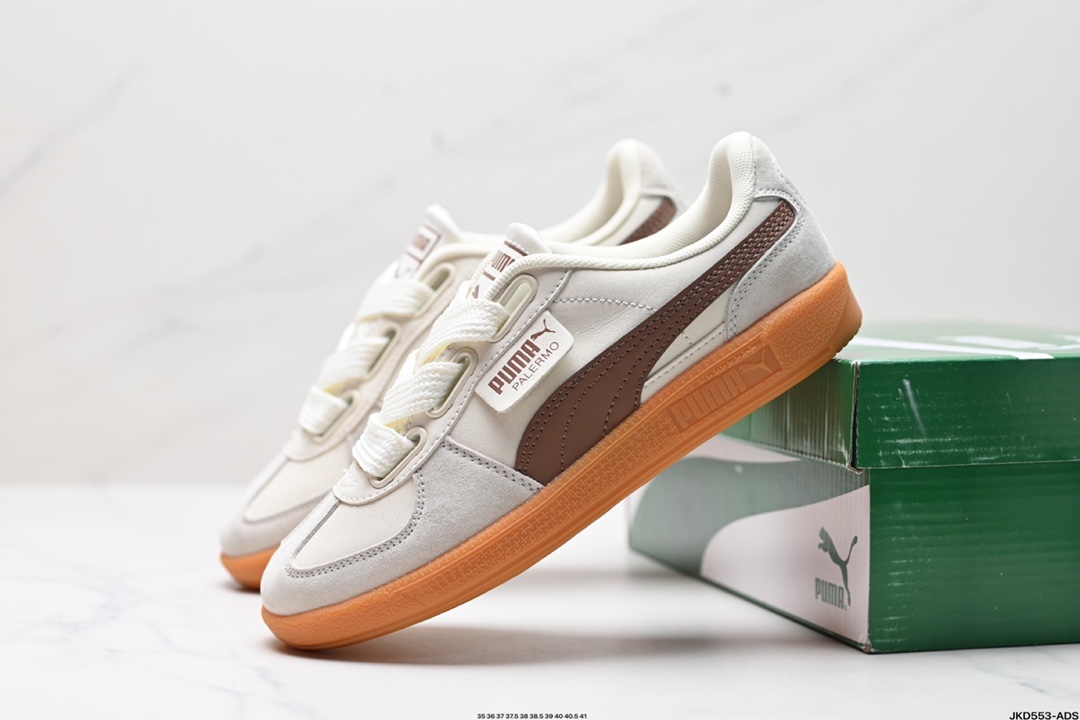 彪马PUMA Palermo OG 防滑耐磨低帮德训板鞋 402109-03