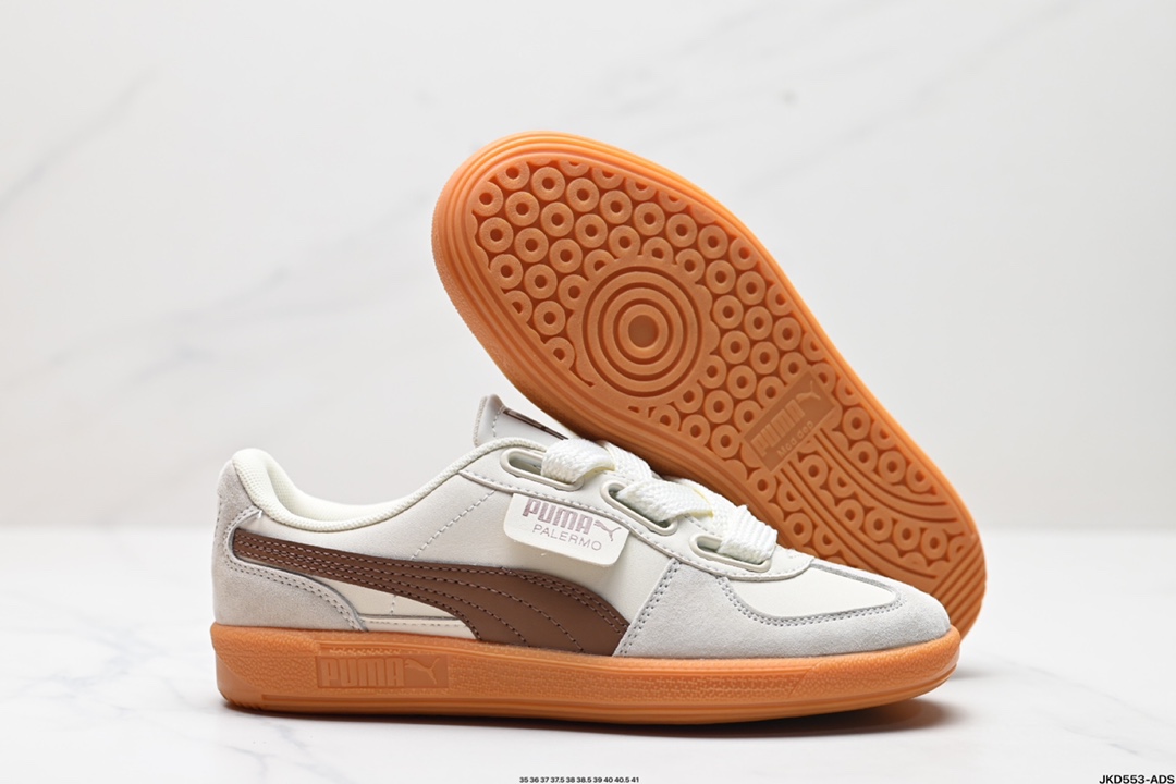 彪马PUMA Palermo OG 防滑耐磨低帮德训板鞋 402109-03