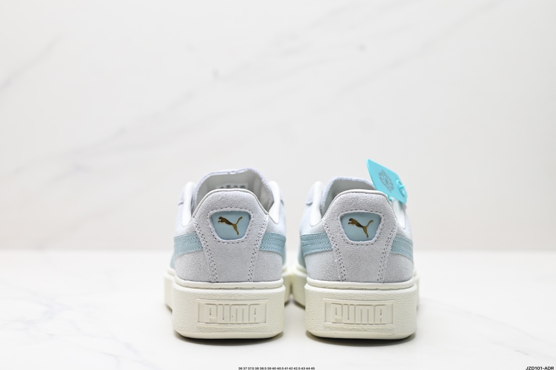 Puma SUEDE PLATFORM CORE复古单品 彪马 防滑耐磨低帮德训板鞋 363559-14