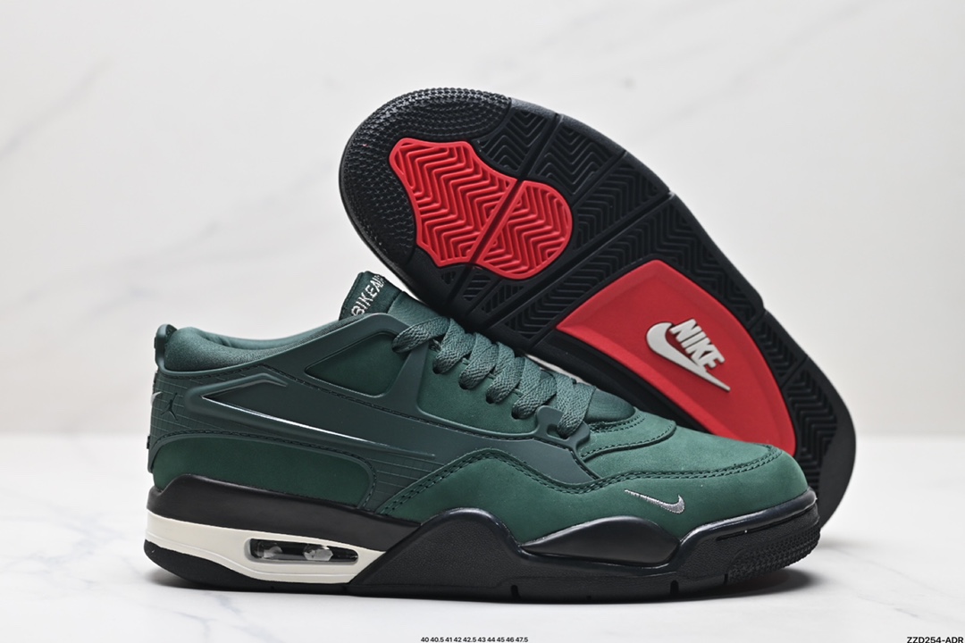 Nike Air Jordan 4 RM 防滑 低帮 复古篮球鞋 FQ7940-600