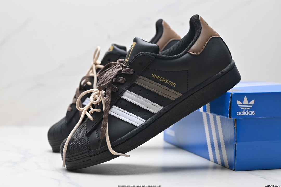 阿迪达斯Adidas三叶草 Originals Superstar贝壳头系列低帮经典百搭休闲运动板鞋 EG4959