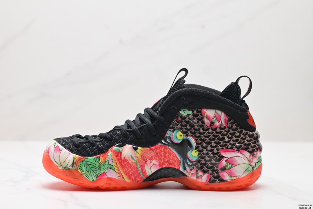 Nike Foamposite One 喷泡 中帮 复古篮球鞋 314996-603