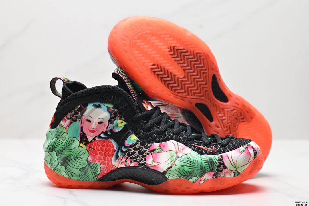 Nike Foamposite One 喷泡 中帮 复古篮球鞋 314996-603