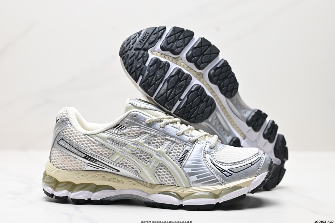 Asics Gel-Kayano 12.1 版本 亚瑟士运动休闲透气专业跑鞋 1203A555-100