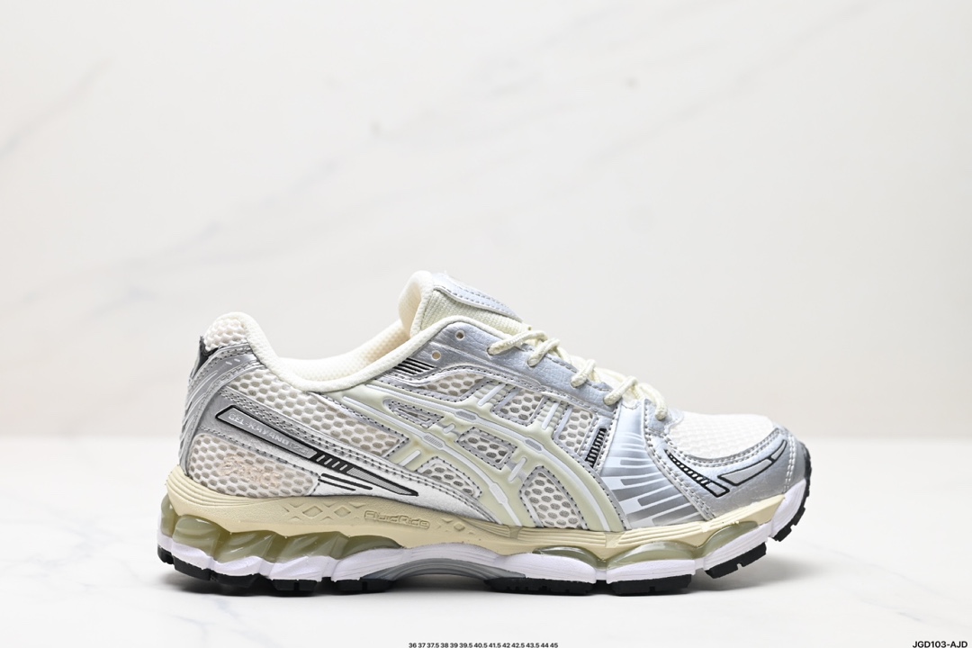 Asics Gel-Kayano 12.1 版本 亚瑟士运动休闲透气专业跑鞋 1203A555-100