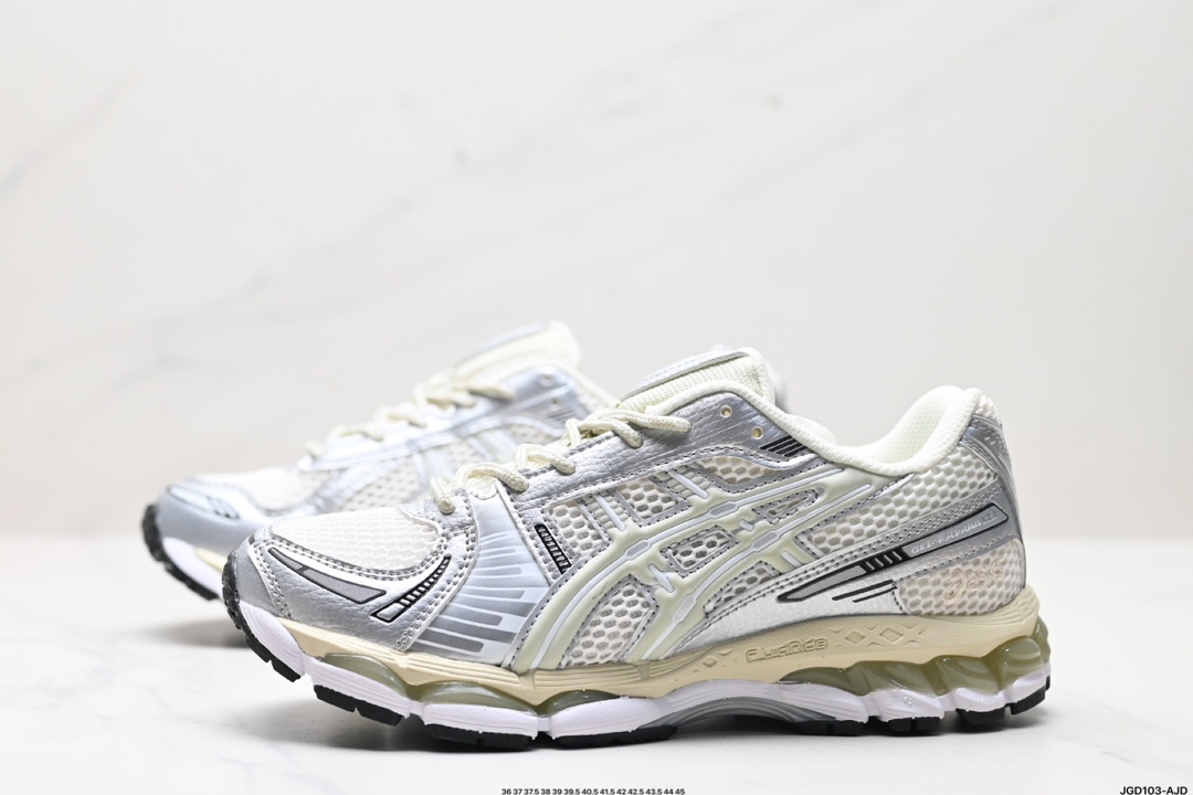 Asics Gel-Kayano 12.1 版本 亚瑟士运动休闲透气专业跑鞋 1203A555-100