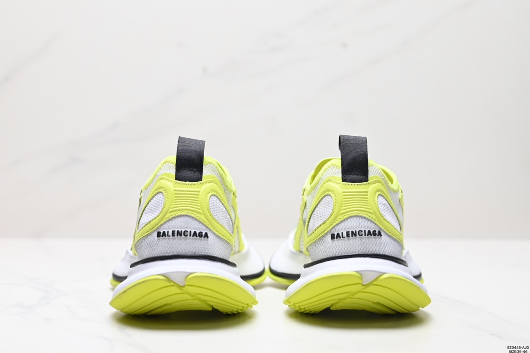 巴黎世家BALENCIAGA Circuit Sneakers 环道系列低帮复古慢跑鞋 793944 WFLGY 0133