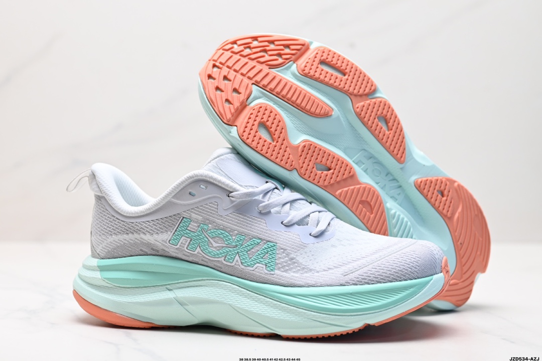 💰125公司级✅小红书推荐M SKYFLOW
全新配色 这个品牌来自于新西兰的毛利语,HOKA表示大地,ONE ONE表示飞越,连起来就是飞越地平线,ONE ONE不是读作“万万”,正确读法是“欧尼欧尼”。 HOKA在超厚中底方面的积累,让它跑在了其他厂商的前面,推出的跑鞋以缓震和轻量的优势,得到,众多跑者的青睐
货号:1155111
尺码:36 36.5 37.5 38 38.5 39 40 40.5 41 42 42.5 43 44 45