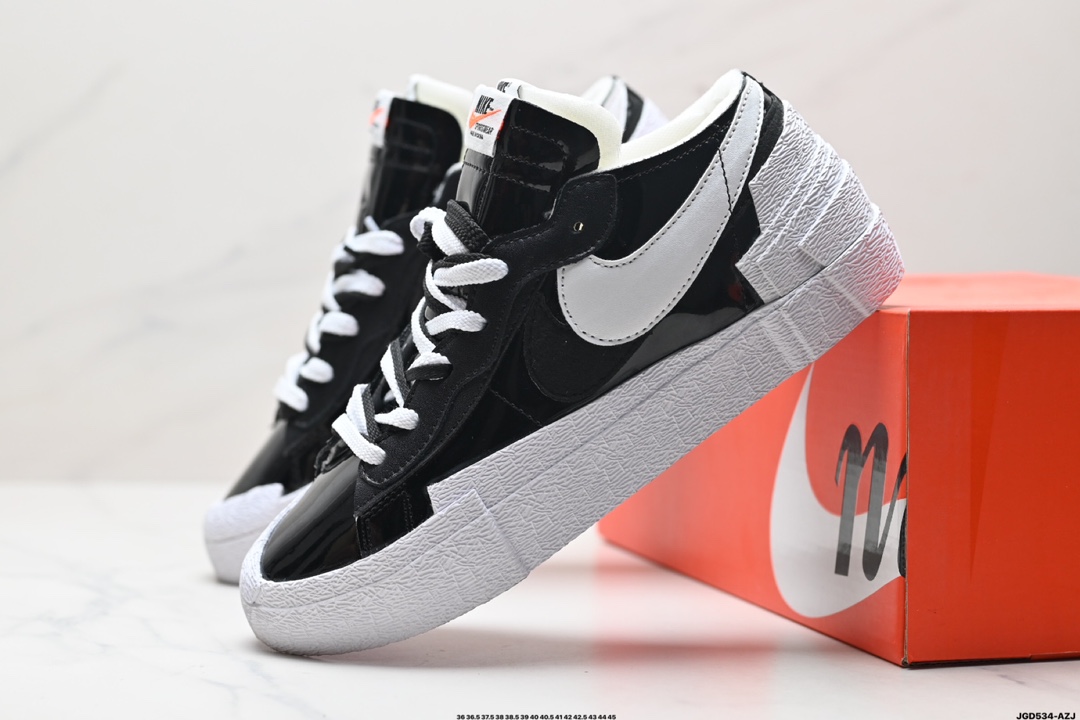 Sacai x Nike Blazer Mid 经典百搭中帮开拓者休闲运动板鞋 DM6443-100