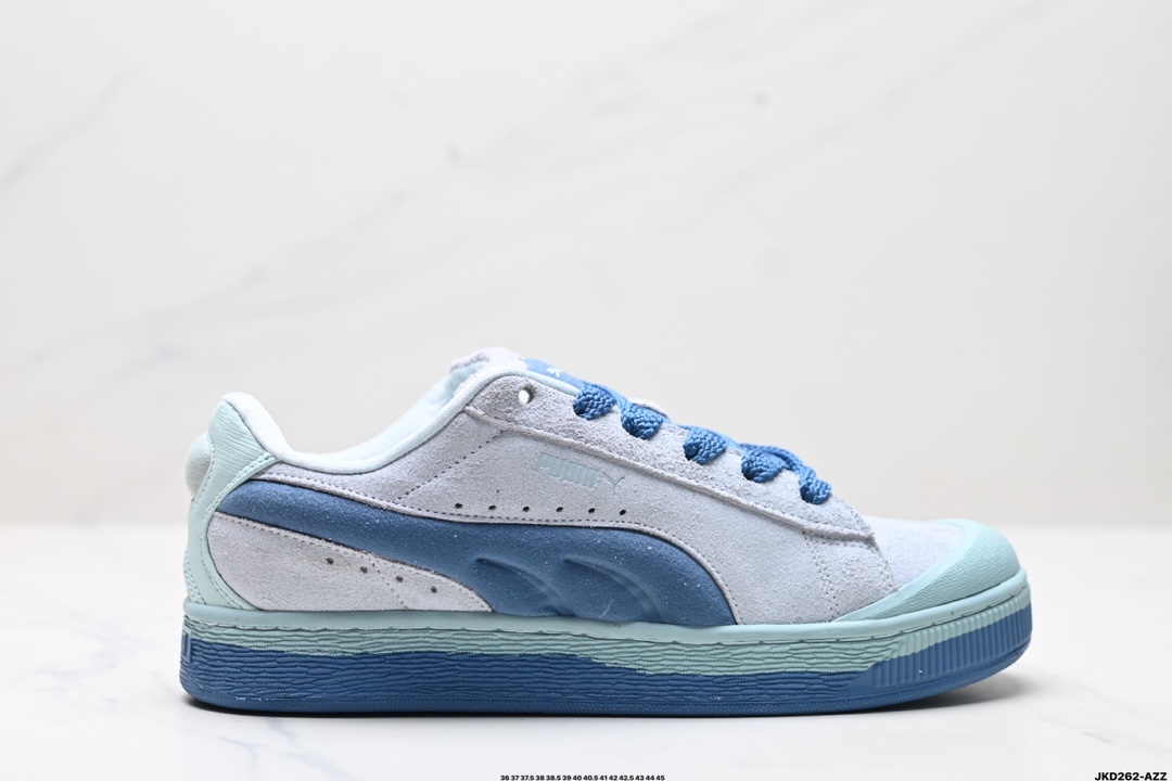 Puma Suede XL Crush复古单品 彪马 防滑耐磨低帮德训板鞋 399415-01