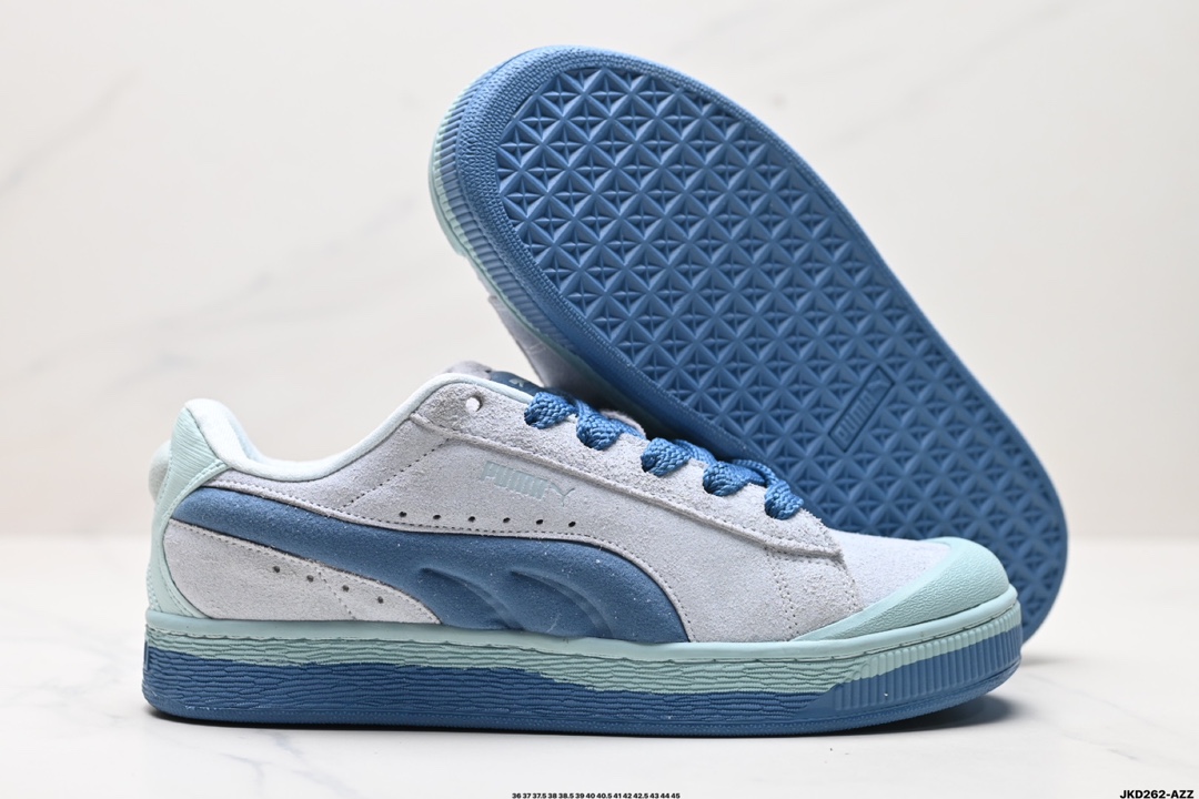 Puma Suede XL Crush复古单品 彪马 防滑耐磨低帮德训板鞋 399415-01