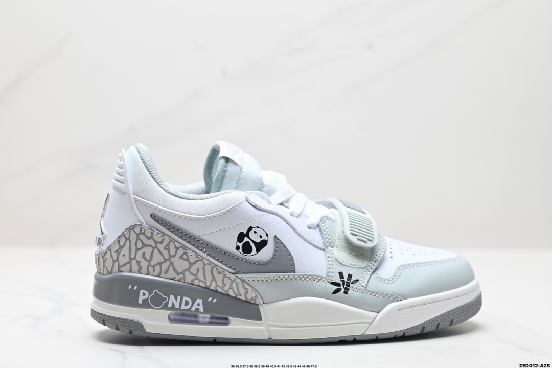 耐克Nike Air Jordan Legacy 312 Low”White/Grey Fog/Blue/Red“乔丹最强三合一混合版本低帮文化休闲运动篮球鞋 FV8115-101