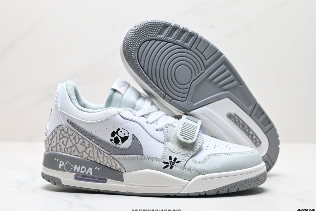 耐克Nike Air Jordan Legacy 312 Low”White/Grey Fog/Blue/Red“乔丹最强三合一混合版本低帮文化休闲运动篮球鞋 FV8115-101