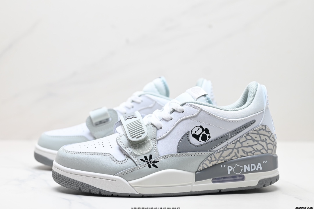 耐克Nike Air Jordan Legacy 312 Low”White/Grey Fog/Blue/Red“乔丹最强三合一混合版本低帮文化休闲运动篮球鞋 FV8115-101