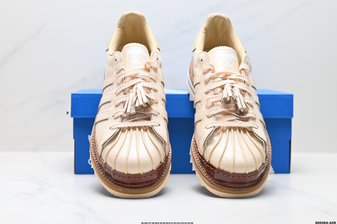 CLOT x Adidas Superstar 陈冠希联名 锯齿休闲板鞋  JQ6117