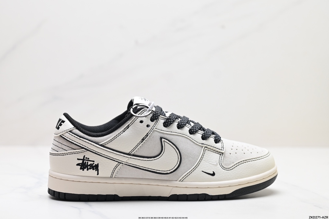 NK Dunk Low Retro “DIY高端定制” 低帮休闲运动板鞋   BB7518-008