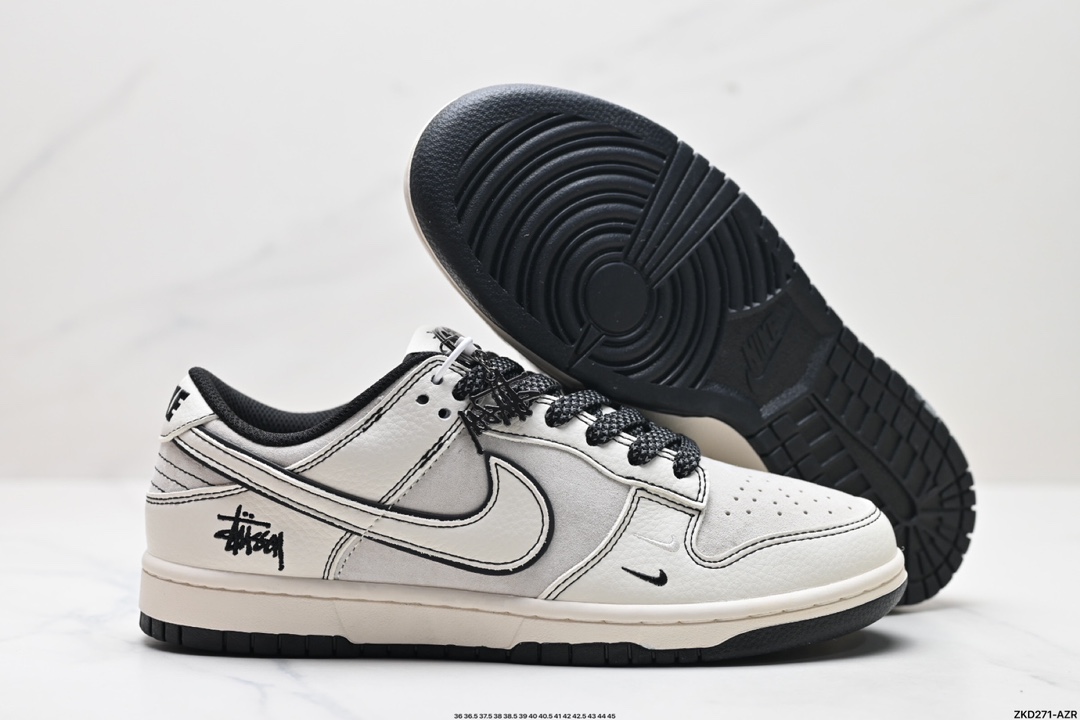 NK Dunk Low Retro “DIY高端定制” 低帮休闲运动板鞋   BB7518-008