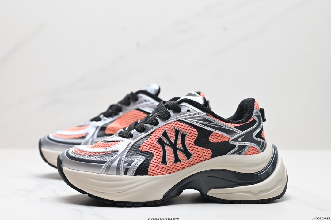 MLB New York Yankees Curve Runner 舒适百搭 防滑耐磨 低帮 流浪鞋跑步鞋  3ARNSPL4N