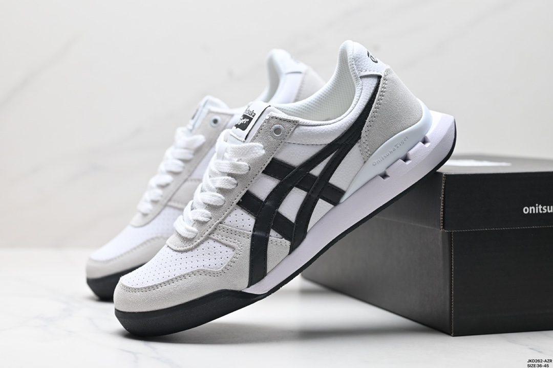 Onitsuka Tiger鬼塚虎 Ultimate 81 EX 绒面革 防滑耐磨低帮 生活休闲鞋  1183B510-103