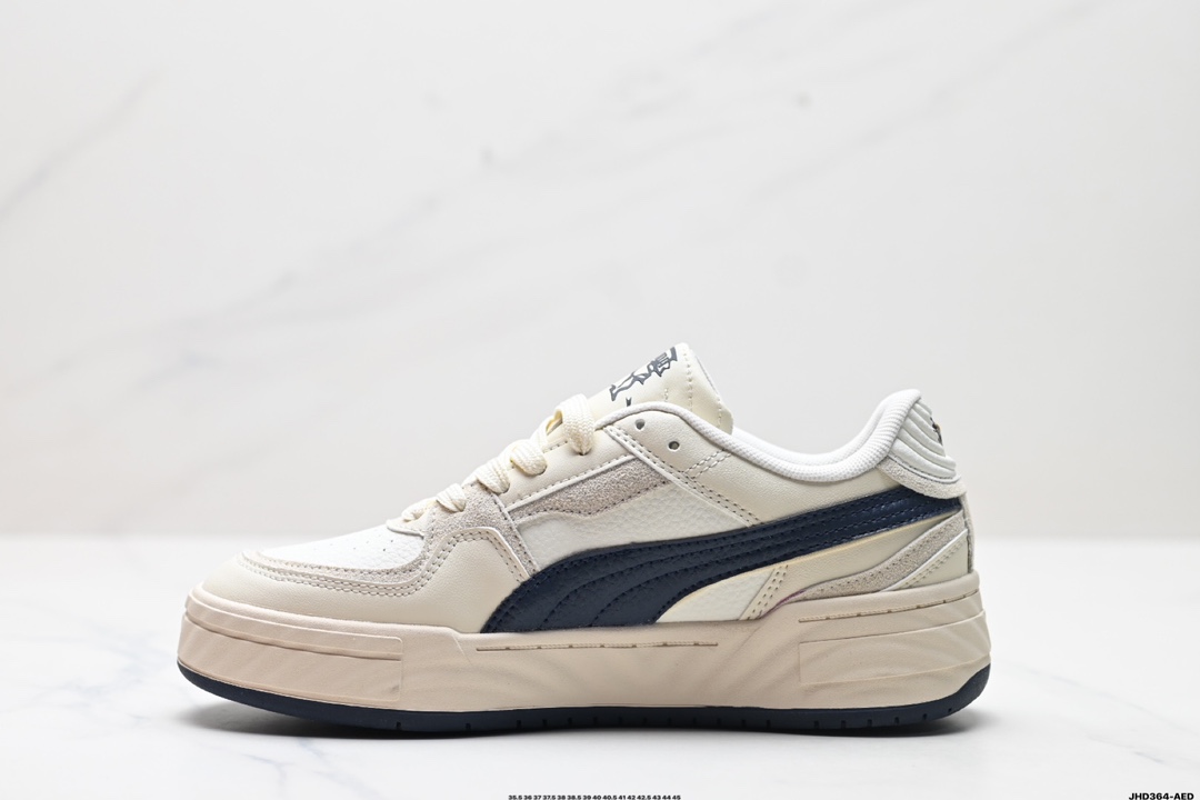 PUMA Ca Pro 合成革牛剖层革头层牛皮 舒适 低帮 彪马板鞋  395773-02