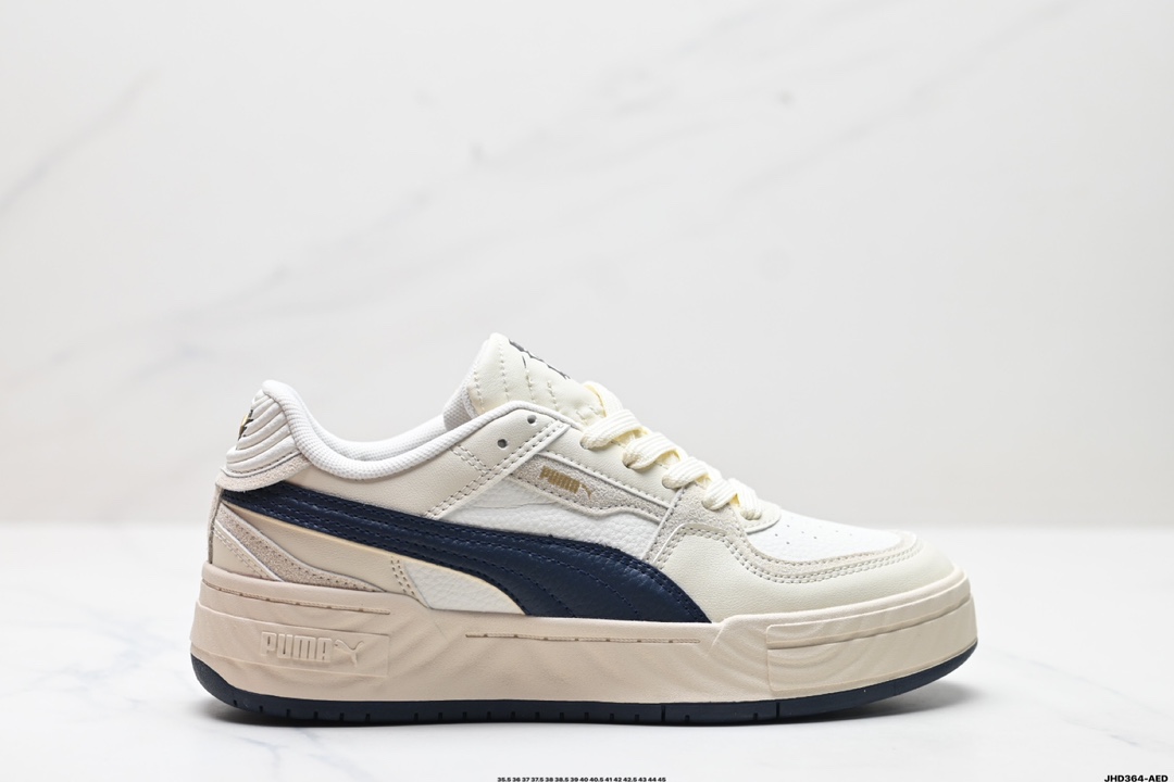 PUMA Ca Pro 合成革牛剖层革头层牛皮 舒适 低帮 彪马板鞋  395773-02